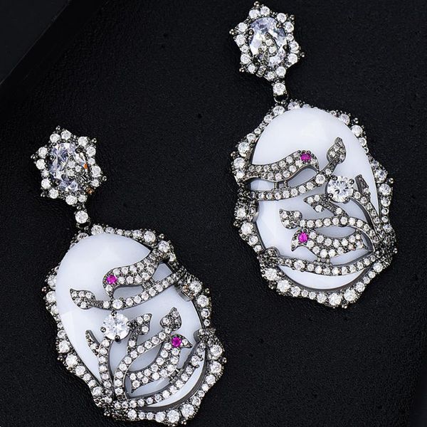 dangle & chandelier retro classic vintage pebbles gorgeous pendant earring mirco paved microl zirconia copper earrings for women jewelry, Silver
dangle & chandelier retro classic vintage pebbles gorgeous pendant earring mirco paved microl zirconia copper earrings for women jewelry, Silver