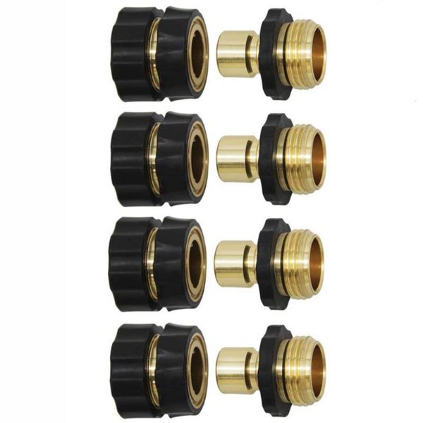 watering equipments 4pcs/set 3/4" inch thread brass quick connector garden adapter drip irrigation copper hose fittings
watering equipments 4pcs/set 3/4" inch thread brass quick connector garden adapter drip irrigation copper hose fittings