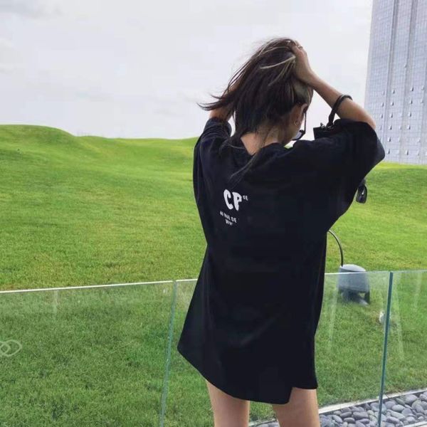 luxury design correct version summer fashion family letter printed round neck short sleeve t-shirt, White
luxury design correct version summer fashion family letter printed round neck short sleeve t-shirt, White