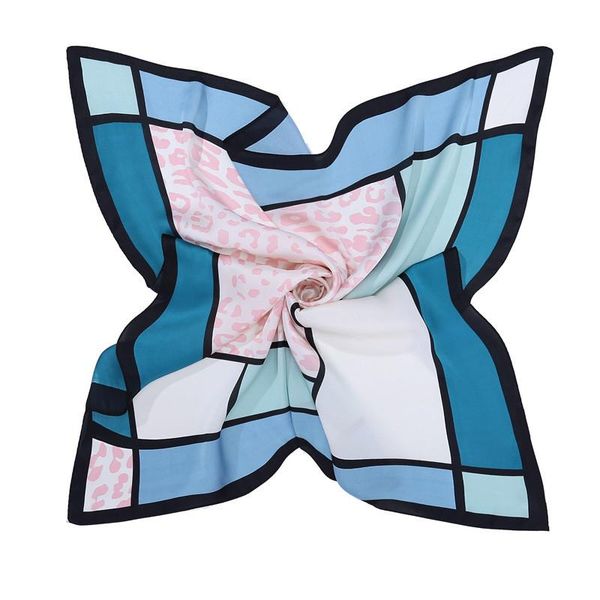 scarves arrival satin silk scarf women geometric plaid square 70x70cm ladies decoration neckerchief professional bufandas, Blue;gray
scarves arrival satin silk scarf women geometric plaid square 70x70cm ladies decoration neckerchief professional bufandas, Blue;gray