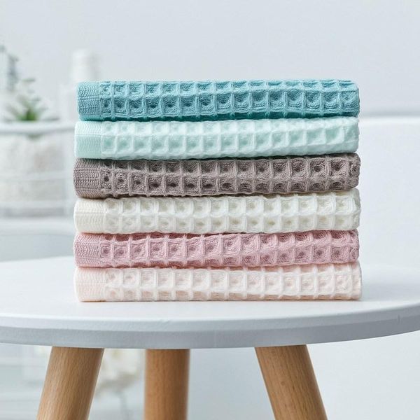 towel 1pc 100% cotton soft face towels for adults plaid hand care bathroom tools sport waffle hair 34*34cm
towel 1pc 100% cotton soft face towels for adults plaid hand care bathroom tools sport waffle hair 34*34cm