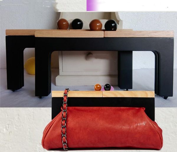 bag parts & accessories 25x13 cm two mix colors acrylic resin round clasp wood purse frames with screws wooden handle frame hanger, Black
bag parts & accessories 25x13 cm two mix colors acrylic resin round clasp wood purse frames with screws wooden handle frame hanger, Black