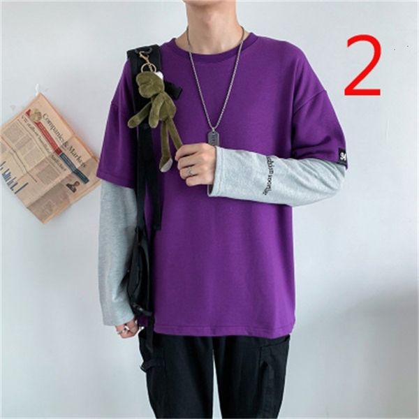 Men's 2021 Long Sleeve T-shirt Autumn Top Pure Cotton New Trend Wild W4TN, White;black
Men's 2021 Long Sleeve T-shirt Autumn Top Pure Cotton New Trend Wild W4TN, White;black