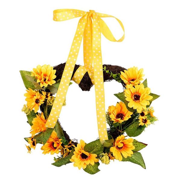 artificial sunflower wreath heart-shaped ribbon wreath for front door wall window wedding party farmhouse home decor
artificial sunflower wreath heart-shaped ribbon wreath for front door wall window wedding party farmhouse home decor