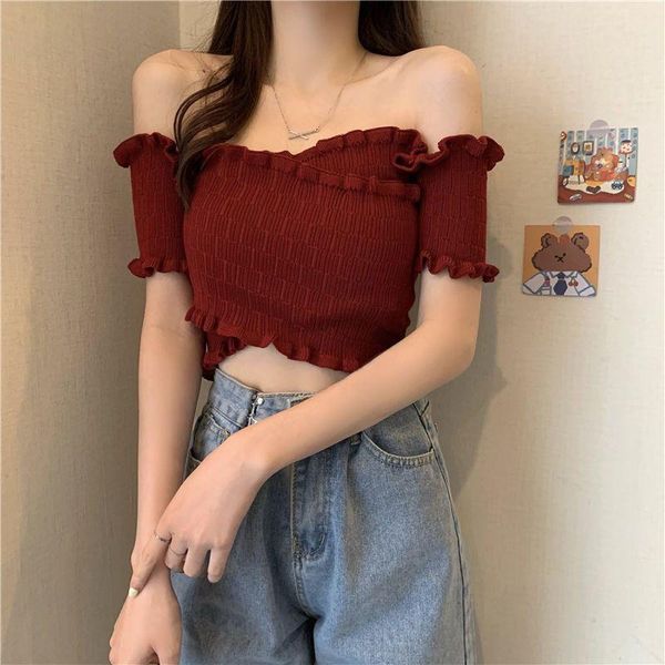 running jerseys 2021 summer sleeveless lace cropped women cross sweater thin slim tube short pullover sports sweat vest, Black;blue
running jerseys 2021 summer sleeveless lace cropped women cross sweater thin slim tube short pullover sports sweat vest, Black;blue