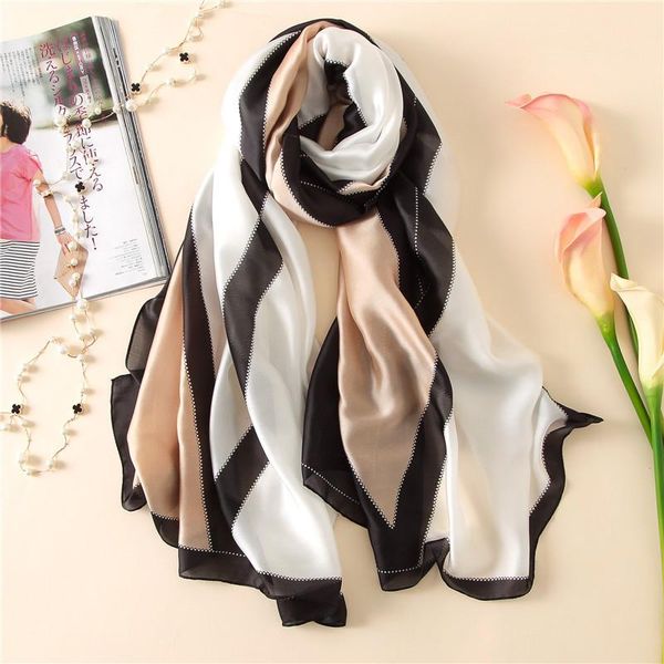 scarves women imitation silk scarf patchwork shawls office lady wraps female headscarf beach bandana beautiful gift 90x180cm, Blue;gray
scarves women imitation silk scarf patchwork shawls office lady wraps female headscarf beach bandana beautiful gift 90x180cm, Blue;gray