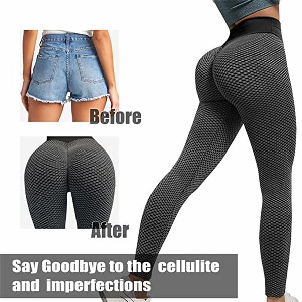 women's sweat gym leggings seamless butt lifter sport legging anti cellulite fitness push up booty workout mesh tights 211215, Black
women's sweat gym leggings seamless butt lifter sport legging anti cellulite fitness push up booty workout mesh tights 211215, Black