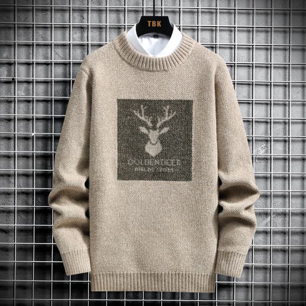 2021 new vintage sweaters oversized mens knitted deer print pullover hip hop harajuku white sweater men fpcj, White;black
2021 new vintage sweaters oversized mens knitted deer print pullover hip hop harajuku white sweater men fpcj, White;black