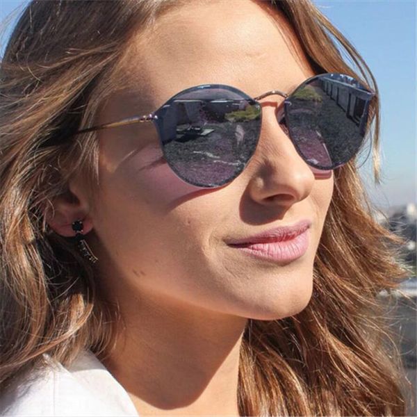 round sunglasses women mirror pink vintage eyeglasses female rimless sun glasses shades men coating eyewear uv400, White;black
round sunglasses women mirror pink vintage eyeglasses female rimless sun glasses shades men coating eyewear uv400, White;black