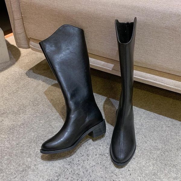 boots women's high 2022 fall/winter fashion v-mouth square heel pointed toe knight, Black
boots women's high 2022 fall/winter fashion v-mouth square heel pointed toe knight, Black