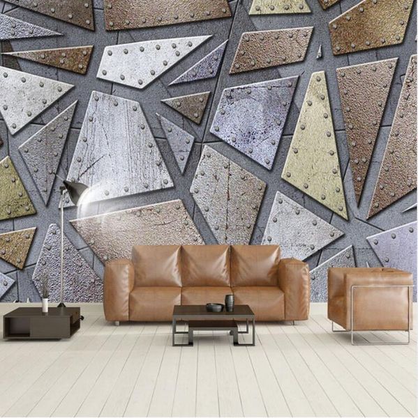 wallpapers personalized customize 3d mural wallpaper modern abstract imitation metal geometry wall painting restaurant bar ktv frescoes
wallpapers personalized customize 3d mural wallpaper modern abstract imitation metal geometry wall painting restaurant bar ktv frescoes