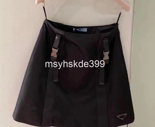 two piece dress 5332 p design niche spring summer triangle leather buckle versatile a-line skirt short women's fashion, White
two piece dress 5332 p design niche spring summer triangle leather buckle versatile a-line skirt short women's fashion, White