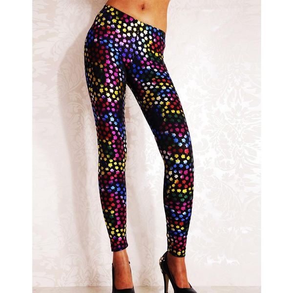 women's leggings wonder beauty fashion colorful star women sequins ankle length legging pants fitness feminino drop wl001, Black
women's leggings wonder beauty fashion colorful star women sequins ankle length legging pants fitness feminino drop wl001, Black
