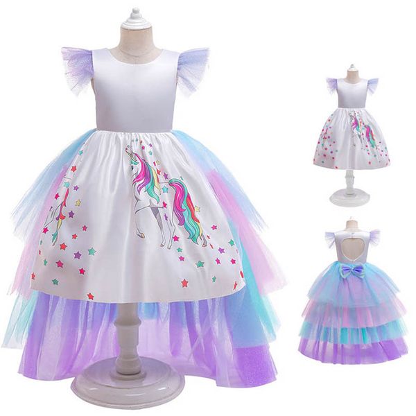girls dresses children clothing kids clothes princess dress long lace unicorn skirt rainbow tiered skirts cape halloween b8549, Red;yellow
girls dresses children clothing kids clothes princess dress long lace unicorn skirt rainbow tiered skirts cape halloween b8549, Red;yellow