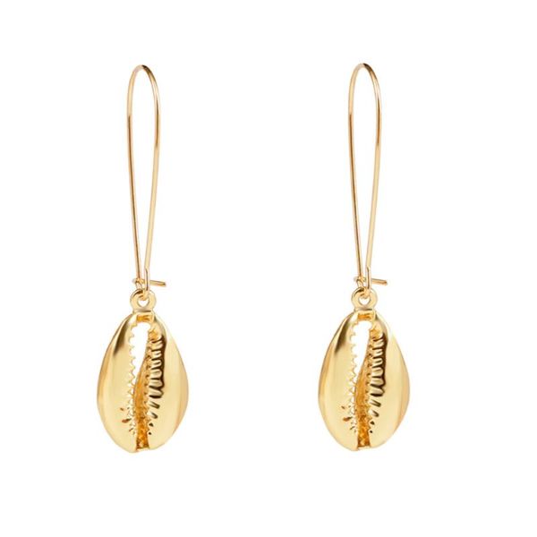 hoop & huggie bohemia style golden shell earrings elegant seaside theme dangler alloy jewelry decor conch for girls lady female, Golden;silver
hoop & huggie bohemia style golden shell earrings elegant seaside theme dangler alloy jewelry decor conch for girls lady female, Golden;silver