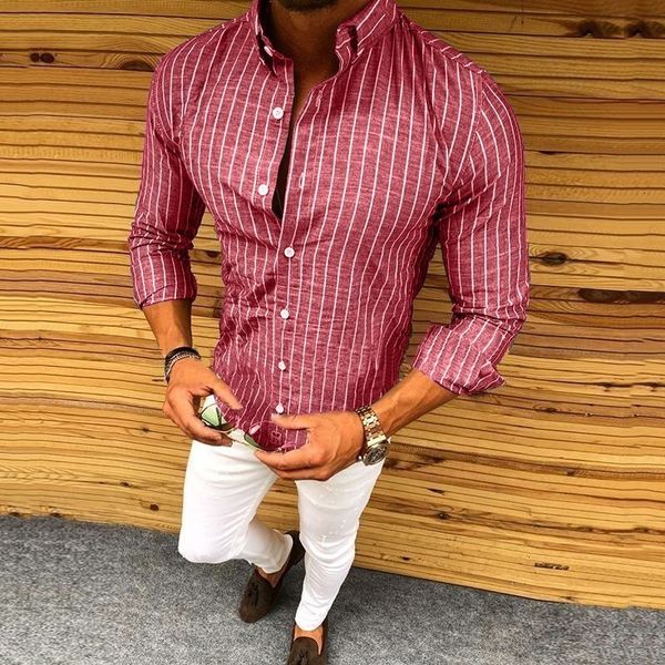 men's casual shirts shirts slim fit striped shirt long sleeve formal dress men male clothing camisa vi j7m8, White;black
men's casual shirts shirts slim fit striped shirt long sleeve formal dress men male clothing camisa vi j7m8, White;black