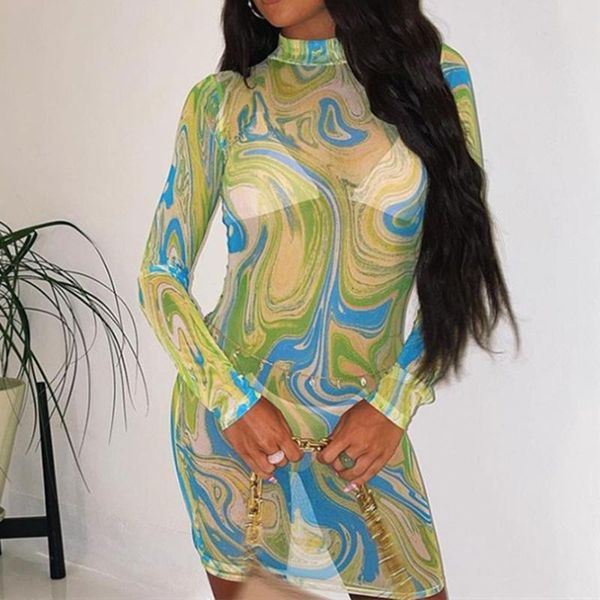 casual dresses 2021 trendy print mesh see through sheath dress women long sleeve o neck skinny mini nightclub beach bikini cover ups, Black;gray
casual dresses 2021 trendy print mesh see through sheath dress women long sleeve o neck skinny mini nightclub beach bikini cover ups, Black;gray