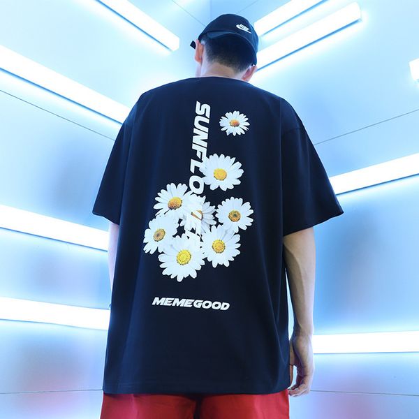 daisy's fashionable xia quanzhilong's same bf style loose and versatile fashion brand short sleeve t-shirt for men, White;black
daisy's fashionable xia quanzhilong's same bf style loose and versatile fashion brand short sleeve t-shirt for men, White;black
