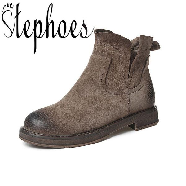 boots stephoes women autumn winter genuine leather pigskin short pattern retro botas mujer, Black
boots stephoes women autumn winter genuine leather pigskin short pattern retro botas mujer, Black