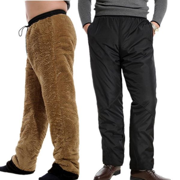 men's pants aged cotton trousers thickened plush men wearing warm grandpa winter old father's suit, Black
men's pants aged cotton trousers thickened plush men wearing warm grandpa winter old father's suit, Black