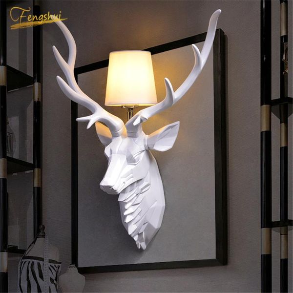 wall lamps white decor e27 vintage home lamp nordic ancient loft resin kitchen deer light art sconce fixture
wall lamps white decor e27 vintage home lamp nordic ancient loft resin kitchen deer light art sconce fixture