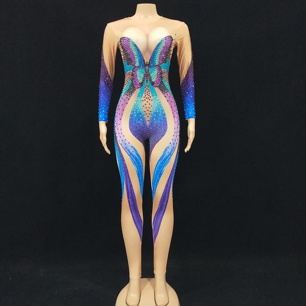 butterfly pattern rhinestones elastic skinny jumpsuit bar club party role playing costume crystal tights leotard stage wear performance clot, Black;white
butterfly pattern rhinestones elastic skinny jumpsuit bar club party role playing costume crystal tights leotard stage wear performance clot, Black;white