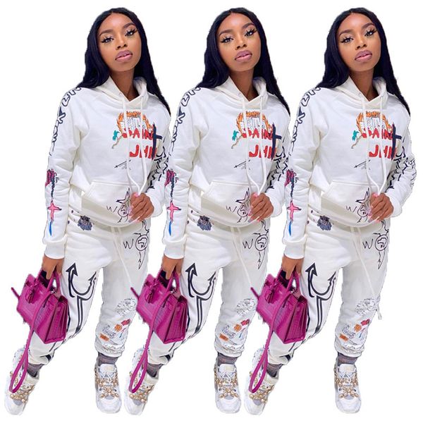 front pocket hoodies two-piece sets for women full with hood and pencil suit pants fashion graffiti impression training set whm0, Gray
front pocket hoodies two-piece sets for women full with hood and pencil suit pants fashion graffiti impression training set whm0, Gray
