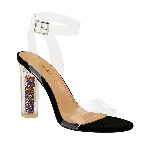 dress shoes spring heels slippers women sandals summer woman transparent wedding jelly high, Black
dress shoes spring heels slippers women sandals summer woman transparent wedding jelly high, Black