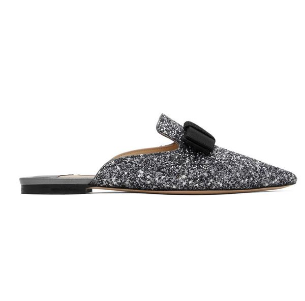luxury summer brands galaxy star glitter leather women slippers pointed toe bow sandals flats nice slip on lady beach slides eu35-43, Black
luxury summer brands galaxy star glitter leather women slippers pointed toe bow sandals flats nice slip on lady beach slides eu35-43, Black