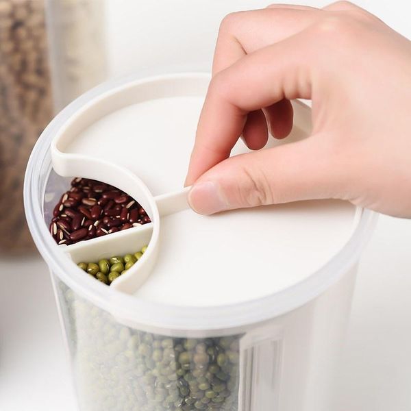 storage bottles & jars grain container rotating transparent sealed food classification tank aia99
storage bottles & jars grain container rotating transparent sealed food classification tank aia99