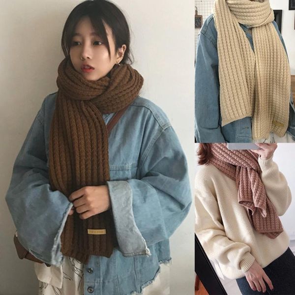 Women Chunky Crochet Knitted Long Scarf Korean Harajuku Simple Solid Color Faux Cashmere Thick Warm Shawl Wrap Blanket, Blue;gray
Women Chunky Crochet Knitted Long Scarf Korean Harajuku Simple Solid Color Faux Cashmere Thick Warm Shawl Wrap Blanket, Blue;gray