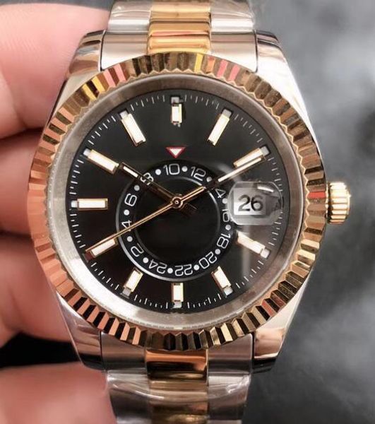 u1 navy 2023 st9 steel mens watches blue gmt automatic movement small dial sapphire calendar 42mm watch stainless sky wristwatches 9s, Slivery;brown
u1 navy 2023 st9 steel mens watches blue gmt automatic movement small dial sapphire calendar 42mm watch stainless sky wristwatches 9s, Slivery;brown