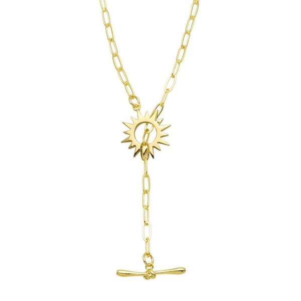 chains european and american cross-border fashion sun pendant necklace ot button cold wind simple titanium steel stainless neckla, Silver
chains european and american cross-border fashion sun pendant necklace ot button cold wind simple titanium steel stainless neckla, Silver