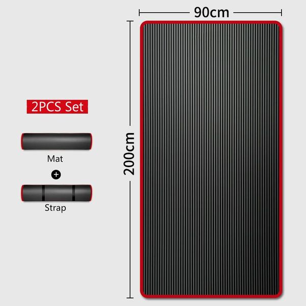yoga mats 200*90cm lengthened widened men fitness edge-covered non-slip nbr for beginners sports gym exercise pilates pad
yoga mats 200*90cm lengthened widened men fitness edge-covered non-slip nbr for beginners sports gym exercise pilates pad