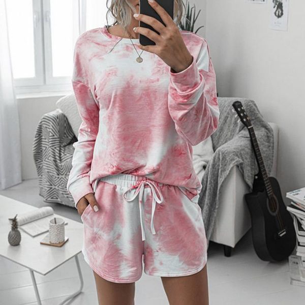 women's sleepwear colorful women home wear two pieces print female pajama set fashion tie-dye nightwear sleep bottom nightgown, Black;red
women's sleepwear colorful women home wear two pieces print female pajama set fashion tie-dye nightwear sleep bottom nightgown, Black;red