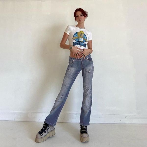 women's jeans 2021 pants high waist patch stitching pocket decoration straight slim wide-leg casual, Blue
women's jeans 2021 pants high waist patch stitching pocket decoration straight slim wide-leg casual, Blue