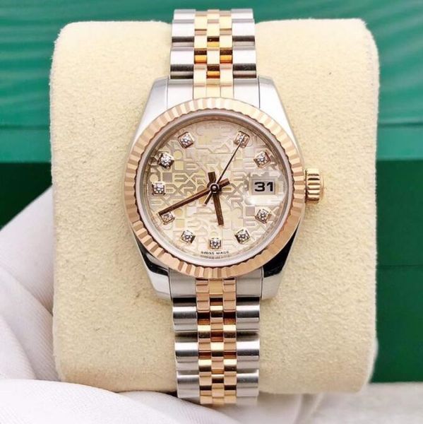 luxury waterproof womens watches sapphire 179171 179178 179174 26mm calendar classic pattern dial mechanical jubilee steel bracelet watch, Slivery;brown
luxury waterproof womens watches sapphire 179171 179178 179174 26mm calendar classic pattern dial mechanical jubilee steel bracelet watch, Slivery;brown