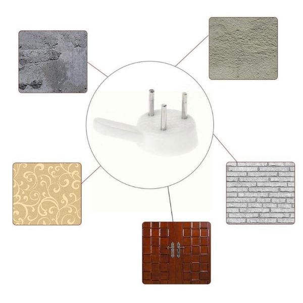 hooks & rails 1 set wall mount picture frame hook seamless needle plastic nail po clock decor tools home hanger h0w6
hooks & rails 1 set wall mount picture frame hook seamless needle plastic nail po clock decor tools home hanger h0w6