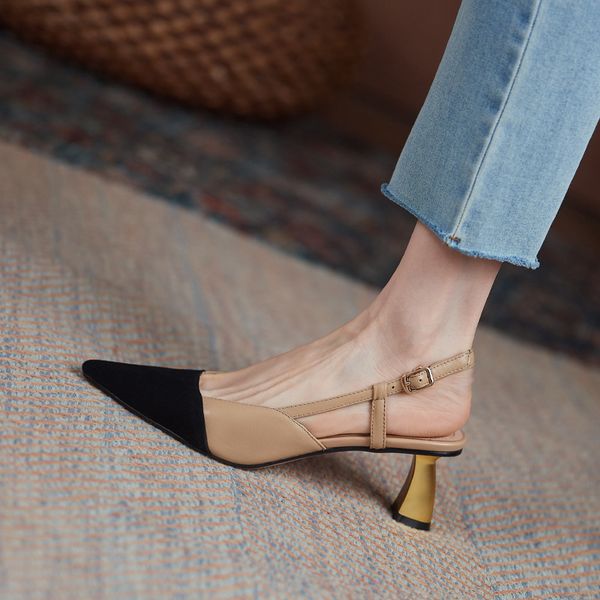 dress shoes sandálias femininas baotou, chinelos para mulheres, primavera e verão, novo estilo de fadas, salto alto ponteagudo, sapato único, Black
dress shoes sandálias femininas baotou, chinelos para mulheres, primavera e verão, novo estilo de fadas, salto alto ponteagudo, sapato único, Black