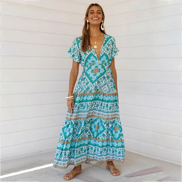 2021 summer casual loose fashion bohemian dress retro print cuffs spelled the losing v-neck dress csfs, White;black
2021 summer casual loose fashion bohemian dress retro print cuffs spelled the losing v-neck dress csfs, White;black