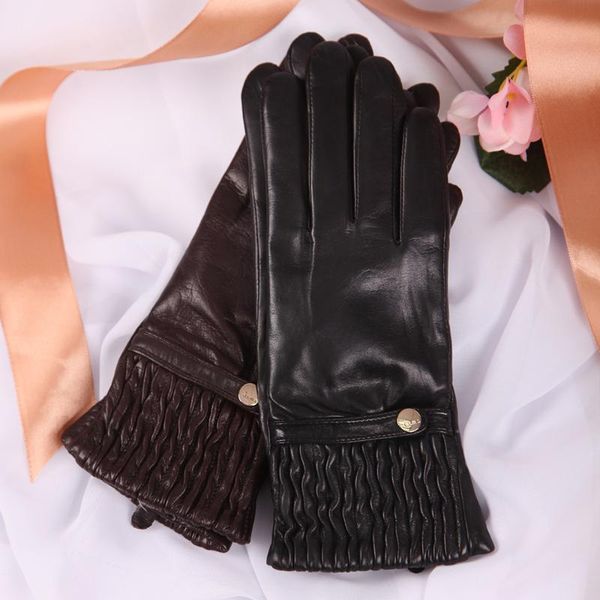 fingerless gloves genuine leather woman keep warm knitted lined fashion driving autumn winter sheepskin female el045nz-9, Blue;gray
fingerless gloves genuine leather woman keep warm knitted lined fashion driving autumn winter sheepskin female el045nz-9, Blue;gray