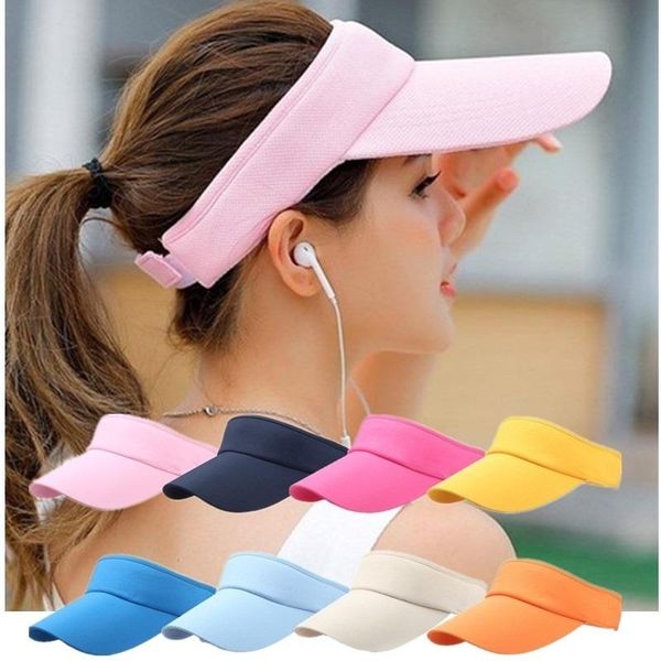 wide brim hats summer tennis caps sun sports visor hat for men women adjustable running beach baseball solid color empty golf, Blue;gray
wide brim hats summer tennis caps sun sports visor hat for men women adjustable running beach baseball solid color empty golf, Blue;gray
