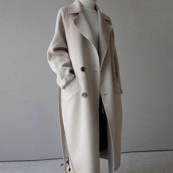 2021 new fashion duffle fall and winter mid-length korean-style on-knee slimming women's wool coat k8q5, Black
2021 new fashion duffle fall and winter mid-length korean-style on-knee slimming women's wool coat k8q5, Black