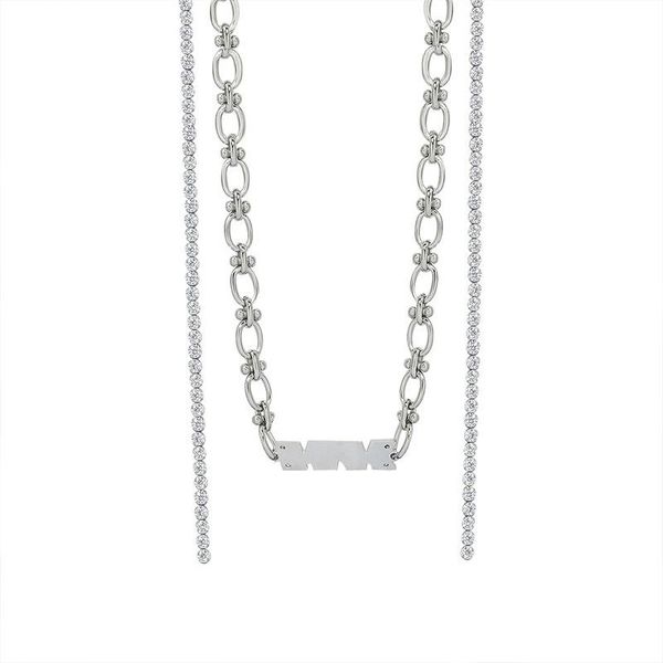 pendant necklaces minimalist buckle design female necklace stainless steel retro for women accessories fashion jewellery 2021, Silver
pendant necklaces minimalist buckle design female necklace stainless steel retro for women accessories fashion jewellery 2021, Silver