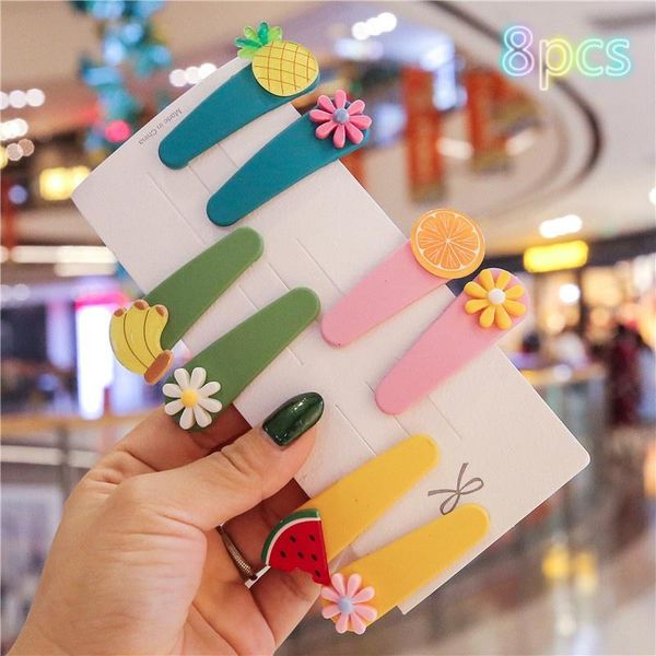 hair accessories creative fruit style clip barrette women girl baby fashion cute hairpin headwear 8pcs clips for girls, Slivery;white
hair accessories creative fruit style clip barrette women girl baby fashion cute hairpin headwear 8pcs clips for girls, Slivery;white