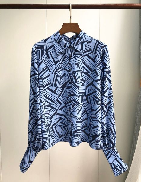 2021 new camisa blusa manga comprida seda de impresso geomtrica azul feminino a35h, Black
2021 new camisa blusa manga comprida seda de impresso geomtrica azul feminino a35h, Black