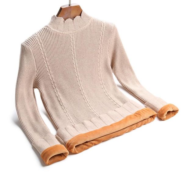 women's sweaters european and american style autumn thick warm long-sleeved base sweater fashion trend slim all-match pullover top, White;black
women's sweaters european and american style autumn thick warm long-sleeved base sweater fashion trend slim all-match pullover top, White;black
