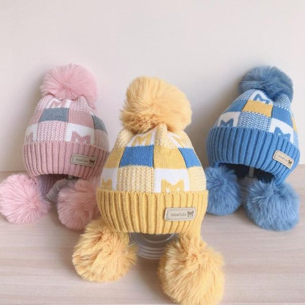 caps & hats winter baby boys girls cute patchwork keep warm hairball tab knitted hat 5 colors, Yellow
caps & hats winter baby boys girls cute patchwork keep warm hairball tab knitted hat 5 colors, Yellow