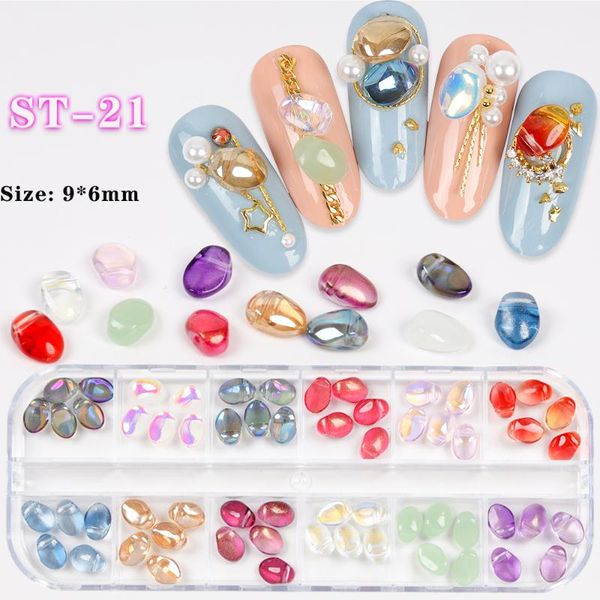 nail art decorations 60 pcs/set 3d acrylic resin ceramics petal flowers rhinestone gems colorful stones manicure diy tips, Silver;gold
nail art decorations 60 pcs/set 3d acrylic resin ceramics petal flowers rhinestone gems colorful stones manicure diy tips, Silver;gold