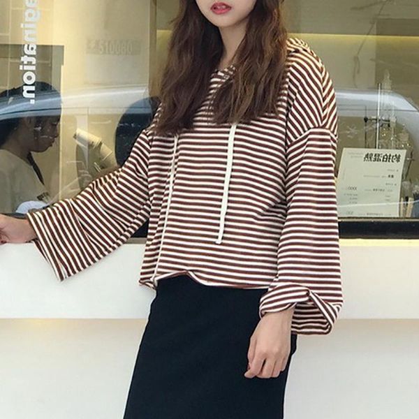 women's hoodies & sweatshirts vogue classic fashion sweatshirt womens striped hooded pullovers ladies long sleeves daily wear tide, Black
women's hoodies & sweatshirts vogue classic fashion sweatshirt womens striped hooded pullovers ladies long sleeves daily wear tide, Black